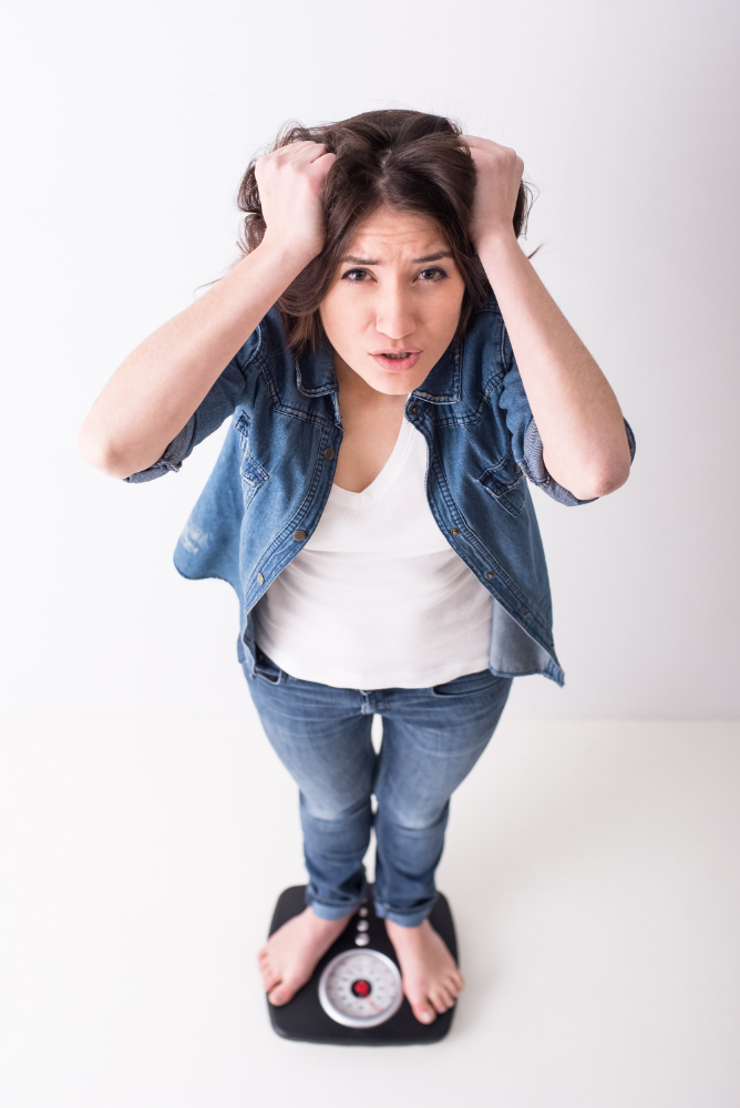 Difficulty losing weight or maintaining progress despite proper diet and exercise